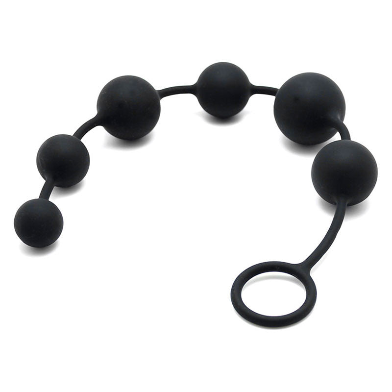 Boules anales en silicone souple 40cm - Rimba