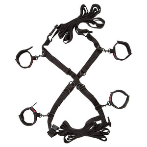 Kit de bondage Scandal Over The Bed Cross - Calexotics