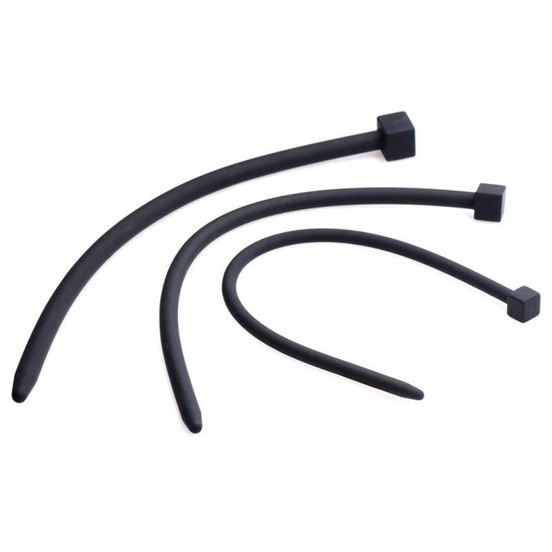 Kit de 3x Sondes urétrales en silicone - Master Series