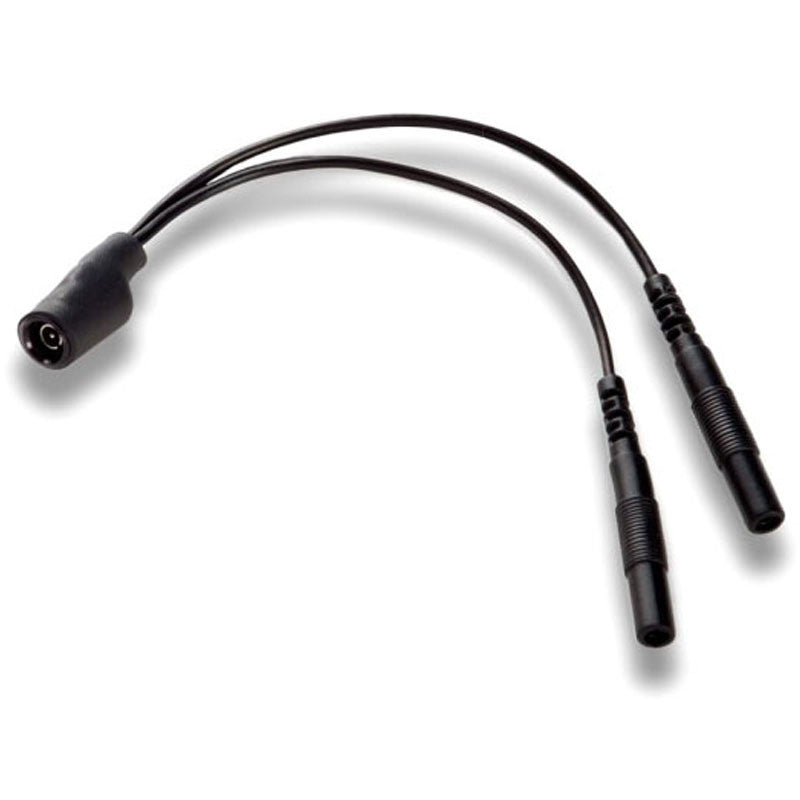 Connecteur adaptateur prise ronde vers prise 2 mm - Mystim