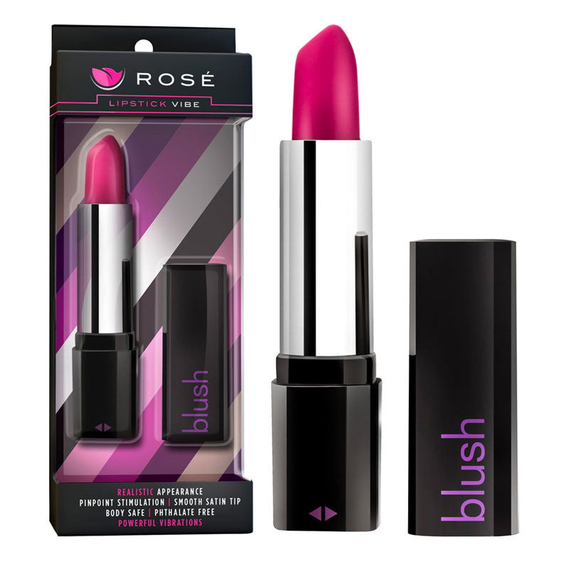 Mini vibro Clitoridien Rouge à lèvres vibrant - Blush Novelties