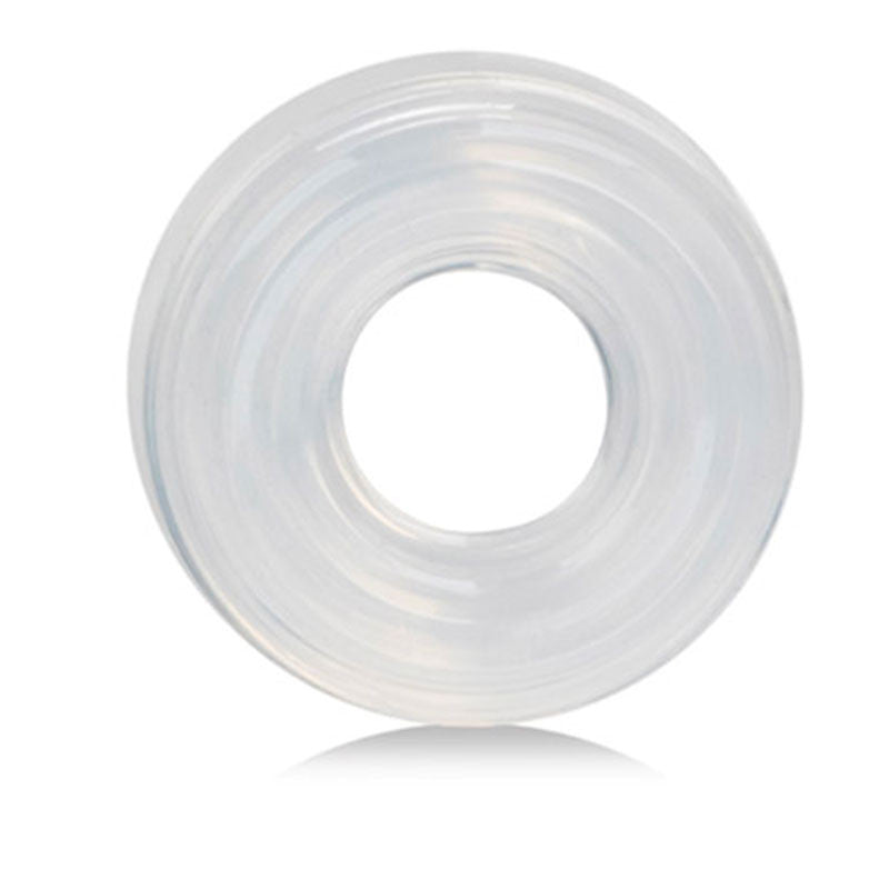 Cockring extensible en silicone Premium Ring (Moyen) - CalExotics