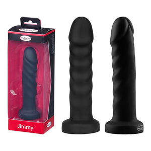 Dildo en silicone Jimmy noir - Malesation