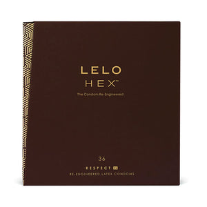 Préservatif LELO HEX Respect XL 36pces.