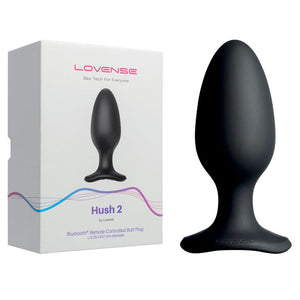 Hush 2 Lovense - Plug anal vibrant connecté (Grand)