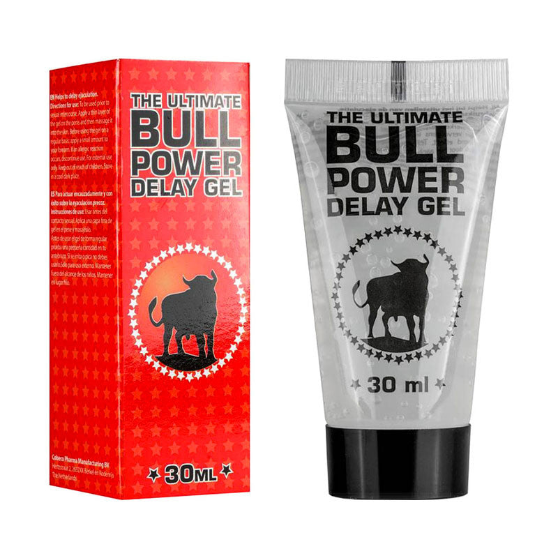 Gel Retardant sexuels - Bull Power Delay - 30 ml