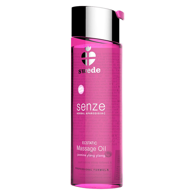 Huile de massage érotique Ecstatic Jasmin & Ylang ylang 75ml - Swede