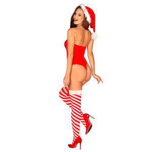 Body sexy Kissmas (rouge) - Obsessive