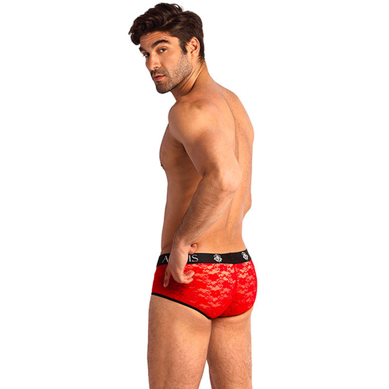 Caleçon Sexy Boxer Brave (rouge) - Anaïs