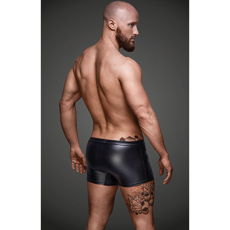 Boxer sexy H006 (Noir) - Noir Handmade
