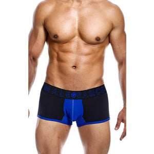 Boxer homme Neon Trunk (Noir & bleu) - MaleBasics
