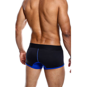 Boxer homme Neon Trunk (Noir & bleu) - MaleBasics