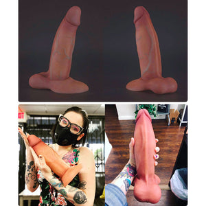 Dildo ultra réaliste RealCock Bruce 25cm (Flesh) - Realdoll