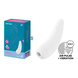 Satisfyer Curvy 2 (Blanc) - Stimulateur Clitoridien