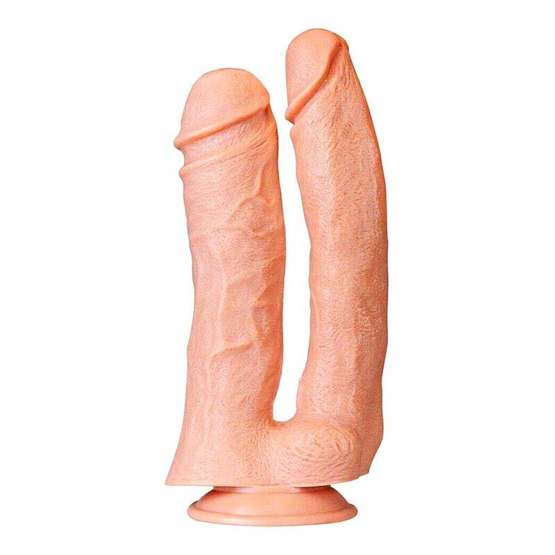 Godemichet double pénétration Realistic Mega Double - LoveToy