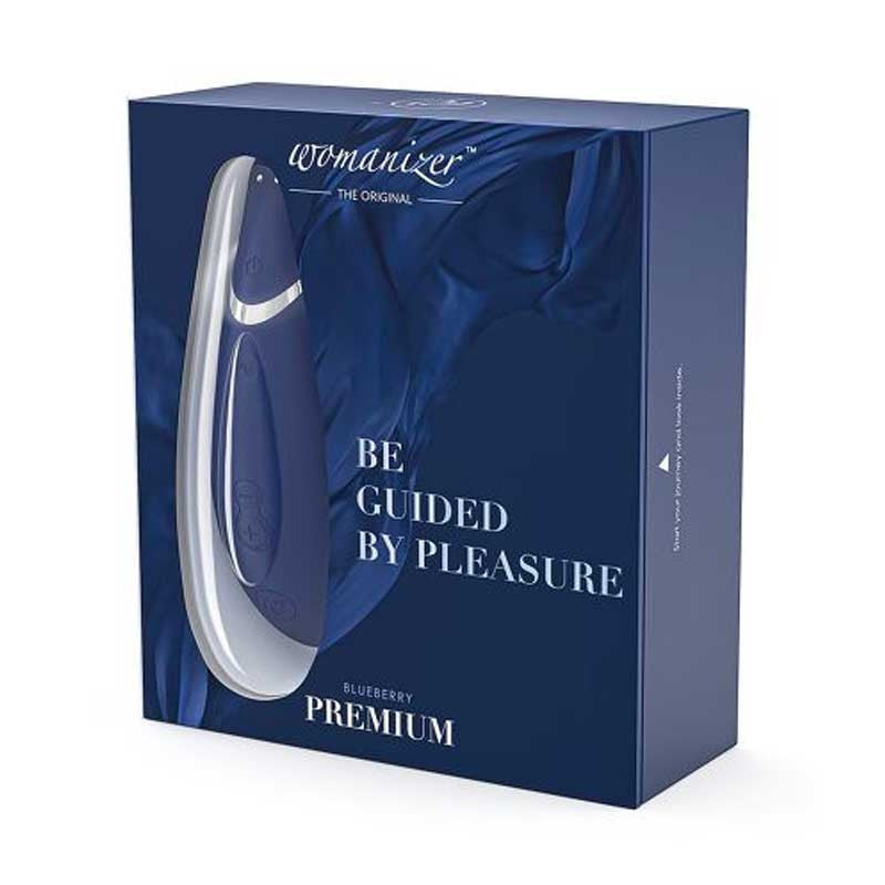 Womanizer Premium 2 (Bleu) - Stimulateur clitoris & Point G
