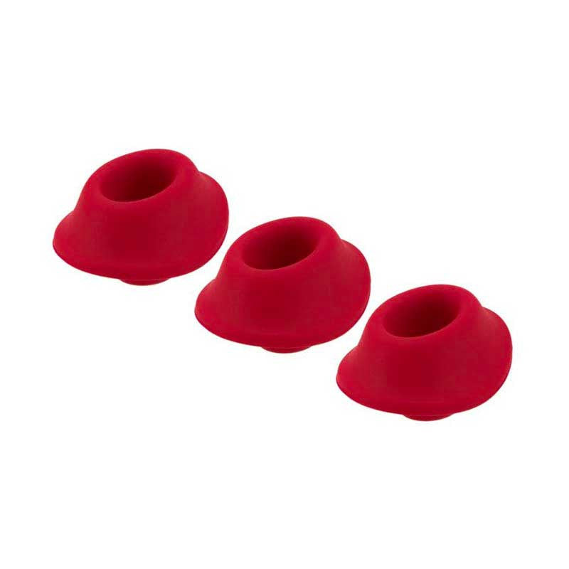 Embouts de rechange en silicone pour Womanizer - Rouge
