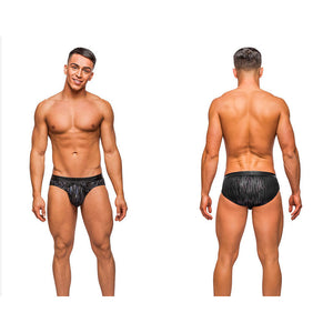 Slip Dazzle (Noir & Argent) - Male Power