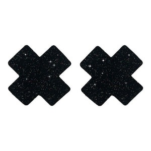 Cache-tétons adhésifs Nipple X Covers (Noirs) - Taboom