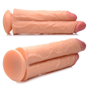 Godemichet double pénétration Double Stuffer - Master Cock