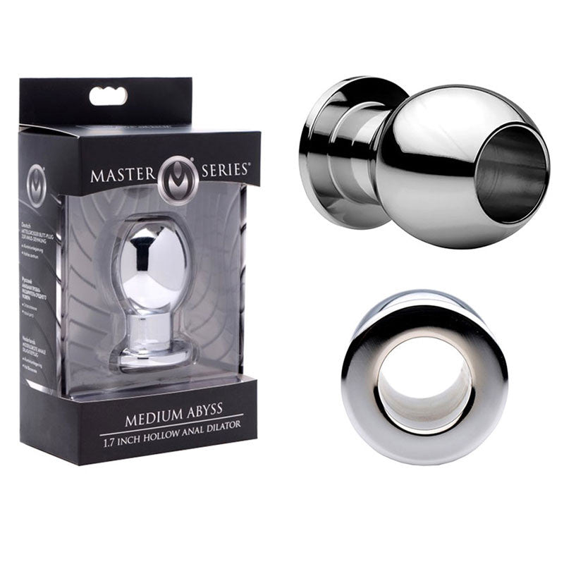 Plug anal creux Abyss (Medium) - Master Serie