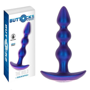 Plug anal vibrant à télécommande Buttocks The Bold - ToyJoy