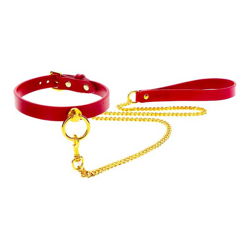 Laisse et collier BDSM - Taboom Bondage in Luxury
