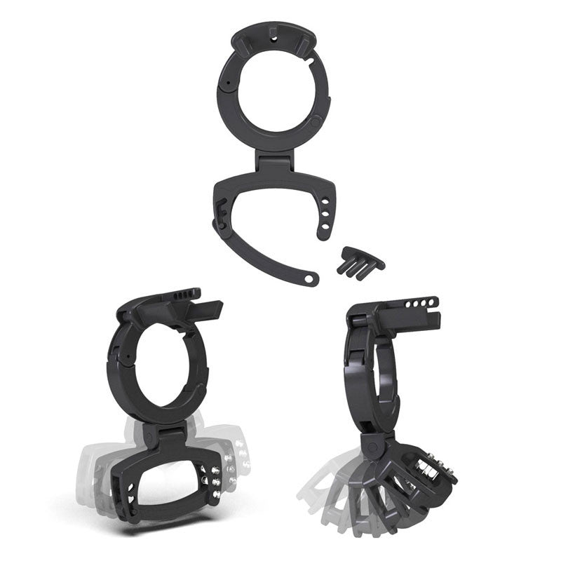 Anneau de contrainte pour testicules (pour cage Mystim Pubic Enemy) - Mystim
