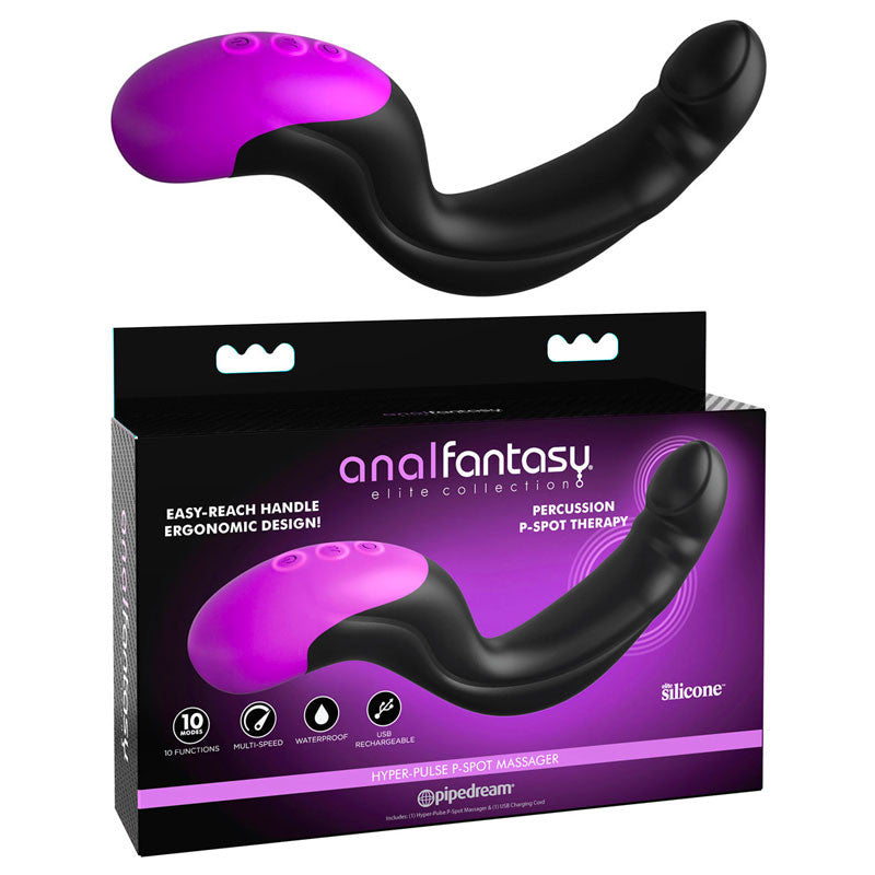 Stimulateur prostatique vibrant Anal Fantasy Hyper-Pulse - Pipedream