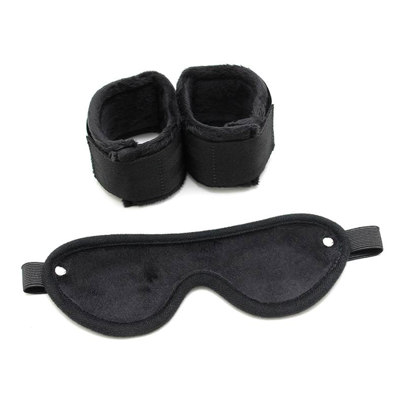 Set Soft Bondage (Masque et menottes) - Rimba