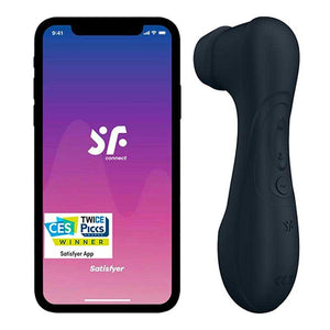 Satisfyer Pro 2 Sextoy "Generation 3" (Antracite) - Stimulateur Clitoridien connecté