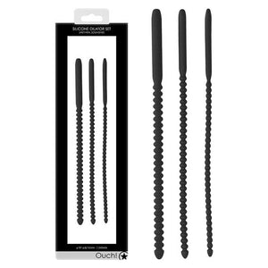 Set de 3 Sondes urétrales en silicone - Ouch!