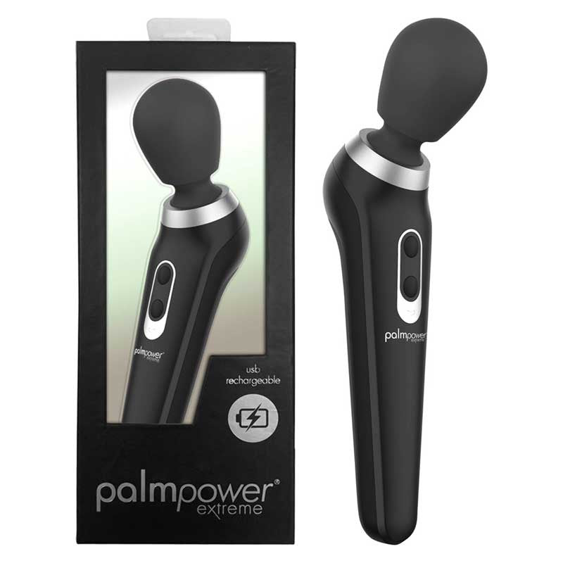 Vibromasseur puissant Palm Power Extreme (Noir) – Power Bullet