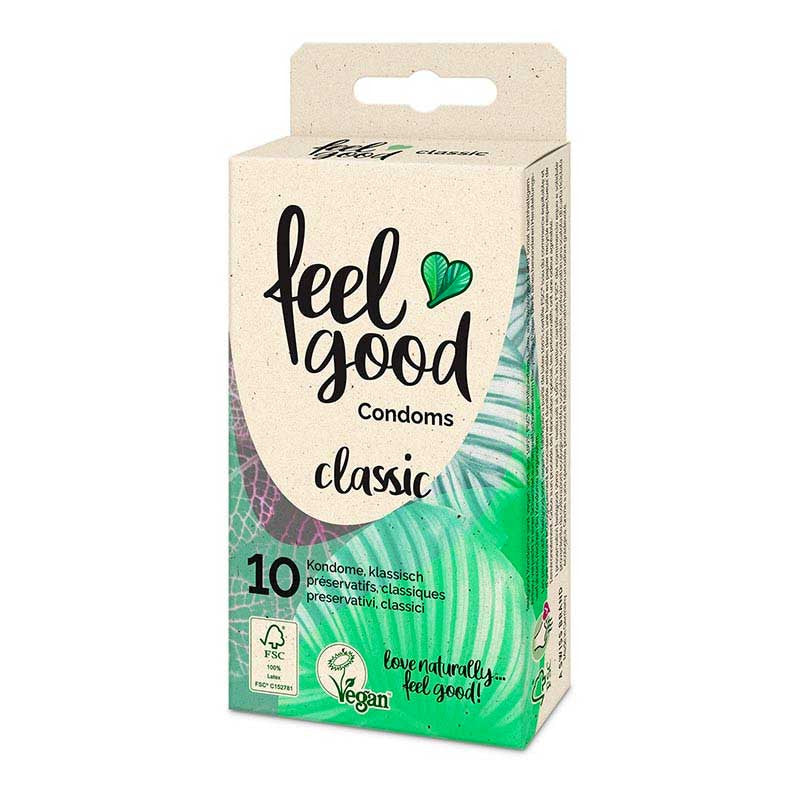 Préservatifs Vegan Classic (10 Préservatifs) - Feelgood