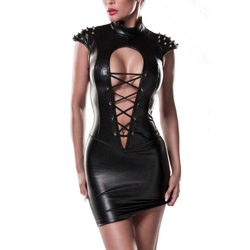 Robe Corset 15320 (noir) - Grey Velvet