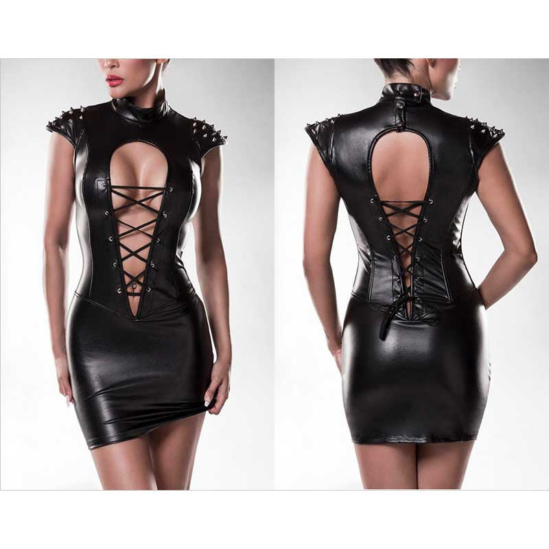 Robe Corset 15320 (noir) - Grey Velvet
