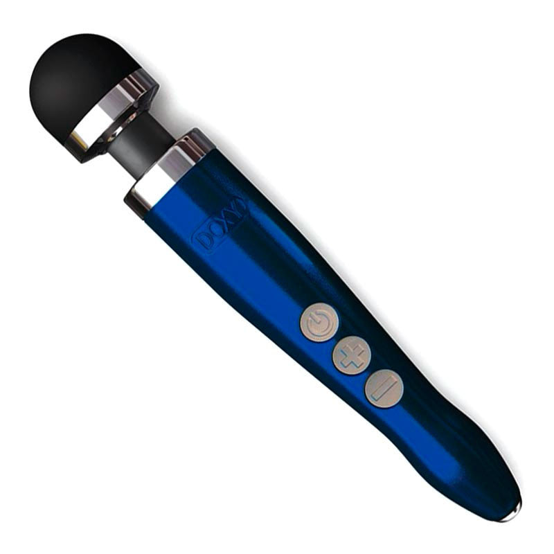 Vibromasseur ultra-puissant rechargeable Die Cast 3 (Bleu) - DOXY