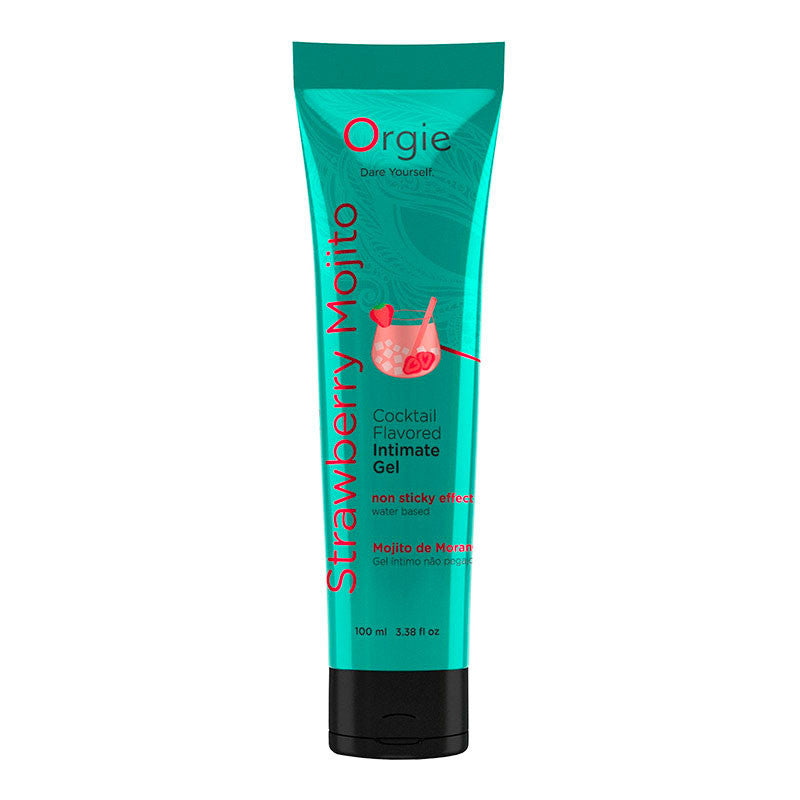 Lubrifiant à base d'eau Lube Tube Mojito Fraise (100ml) - Orgie