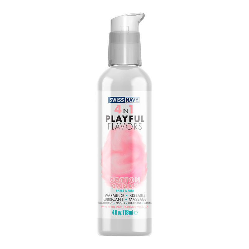 Lubrifiant à base d'eau Barbe à papa - Swiss Navy 118ml