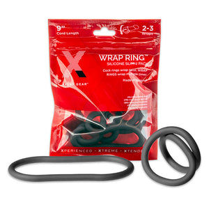 Anneaux de pénis flexibles en silicone XPlay Gear Wrap Ring (2 anneaux)