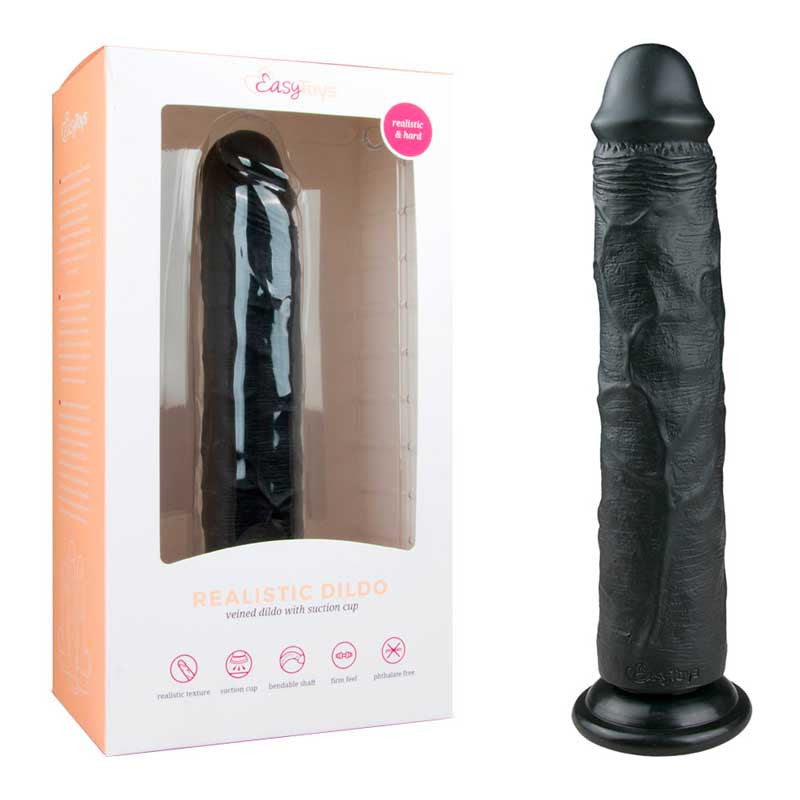 Gode réaliste XXL avec ventouse (27 cm) - EasyToys