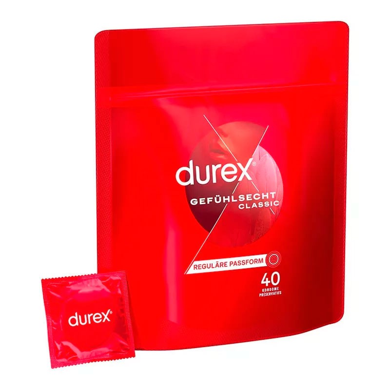 Préservatifs Durex Feeling Classic 40pc
