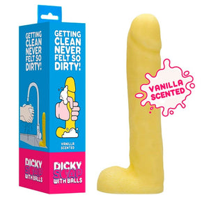 Savon sexy en forme de pénis Dicky Soap - Vanille