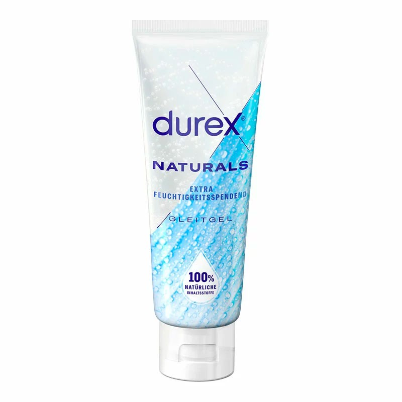 Gel lubrifiant Durex Naturals Extra Hydratant - 100 ml (à base d'eau)