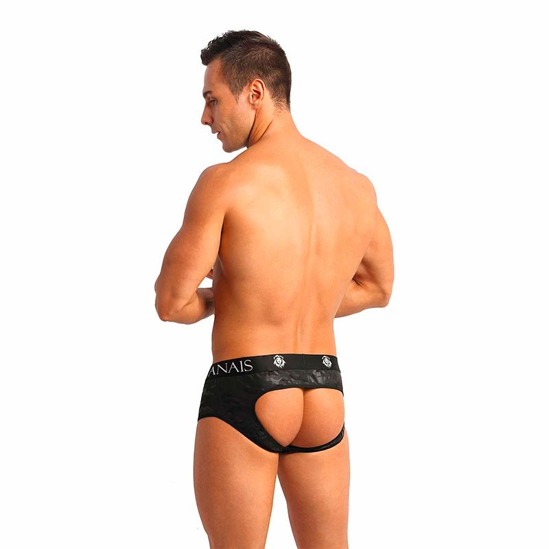 Jockstrap noir Electro Jock Bikini - Anaïs