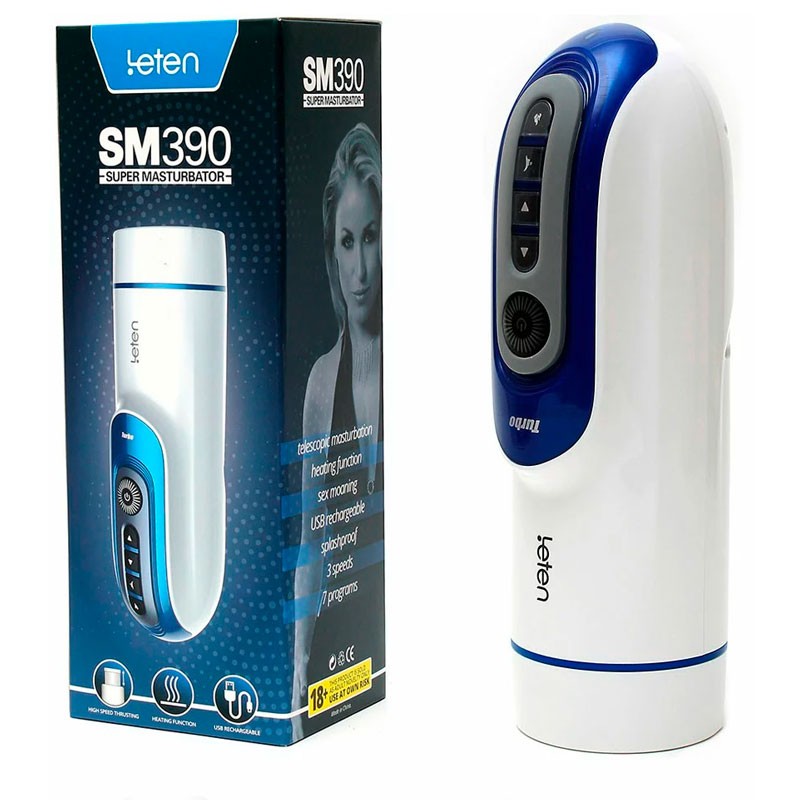 Masturbateur automatique et chauffant - Leten SM390 Super Masturbator