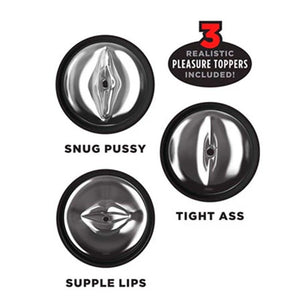 Masturbateur automatique Bouche/Vagin/Anus - PDX Deluxe Mega-Bator