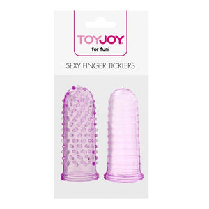 Manchon stimulant pour doigt (2 pièces) - ToyJoy Sexy Finger Ticklers