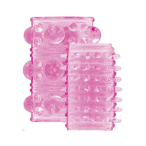 Gaine stimulante pour pénis (2 pièces) - Love in the Pocket Love Sleeves