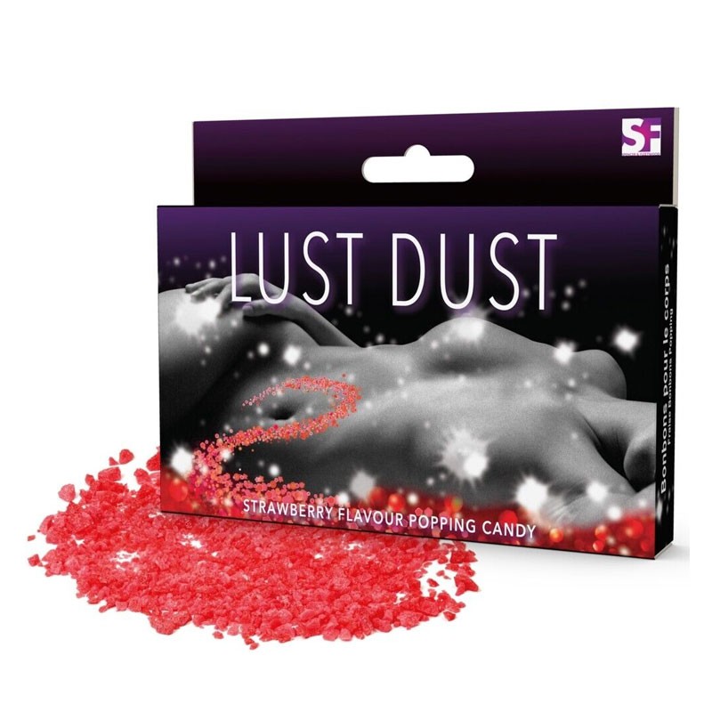 Poudre corporelle pétillante (Fraise) - Lust Dust